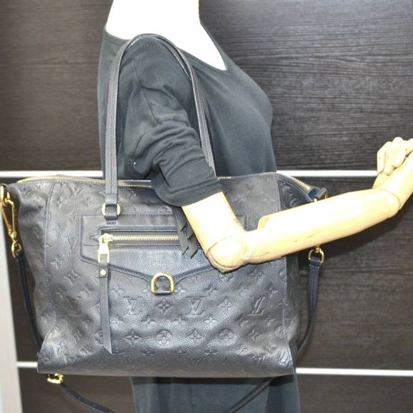 Monogram Empreinte Lumineuse PM Tote Bag Black - Picture 10 of 10